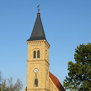 Kirche Schönfließ - Turm